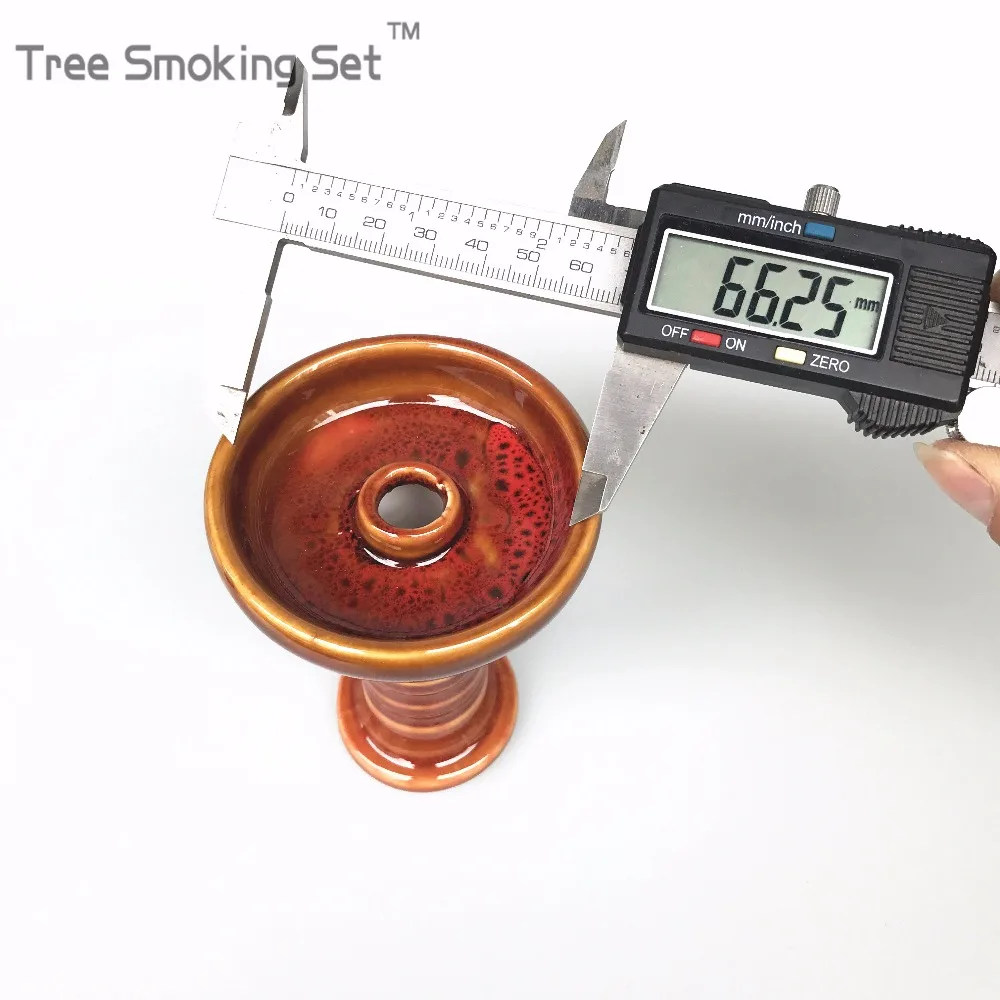 1 X керамическая чаша для кальяна Keramische Gat Waterpijp Hoofd Shisha Kom Ferris Met Grommet Gemaakt van