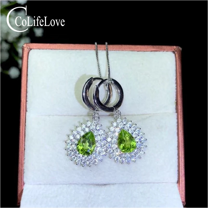 Серьги-подвески из серебра 925 пробы 6 х8 мм | Украшения и аксессуары