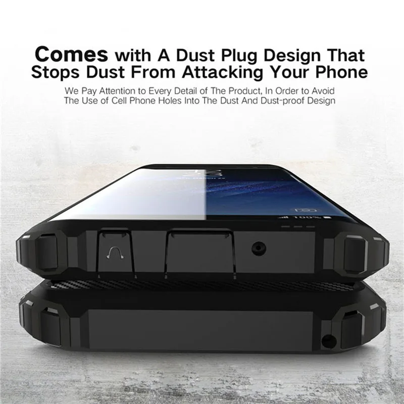 New Hybrid Slim Rugged Dual Layer Armor Case Cover for Samsung Galaxy J4 J6 A6 2018 Note 9 A5 A7 2018 S9 J2 Pro Heavy Duty Cover6