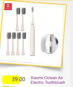 11 Mijia Oclean X sonic электрическая зубная щетка с 8 головками модернизированная Водонепроницаемая ультра звуковая автоматическая зубная щетка перезаряжаемая через USB