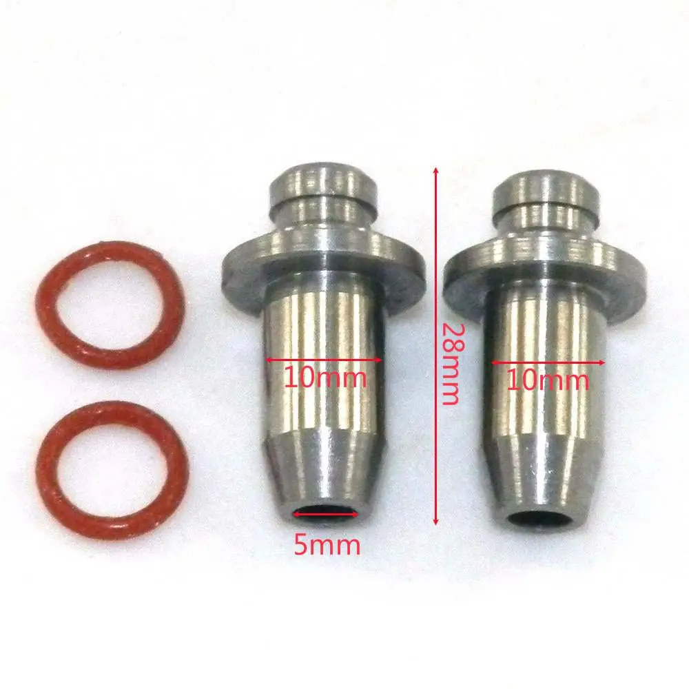 Pair of Valve Guide Pipes for GY6 150cc Chinese Scooter Moped 157QMJin