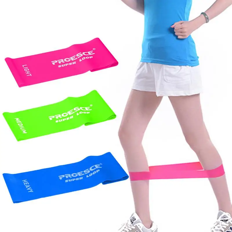 3 шт./компл. из Фитнес сильные R Мощность Латекс ленты кольцо с расширитель