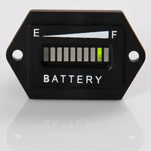 Светодиодный состояние Батарея индикатор зарядки 12 В и 24 В, 24 В, 36 В, 48 В, 72 В