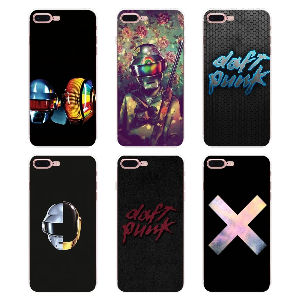 

Cool Band Daft Punk Helmet Silicone Phone Skin Cover For Huawei Honor 5A LYO-L21 Y6 II Compact Y5 2 Y5II Mate 10 Lite Nova 2i 9i