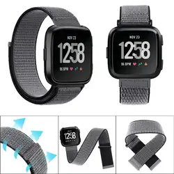 Ремешок для часов для Fitbit Versa Magic sticker Нейлоновый Регулируемый сменный ремешок на запястье для Fitbit Versa 3B24