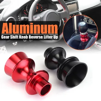 

New Aluminium Car Gear Shift Knob Reverse Lifter Up For Subaru BRZ for Toyota FT86 GT86 Black / Red