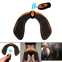 EMS тренажер для бедер Butt Lift USB Перезаряжаемый брюшной тонизирующий пояс Abs стимулятор формы твердое устройство BHD2