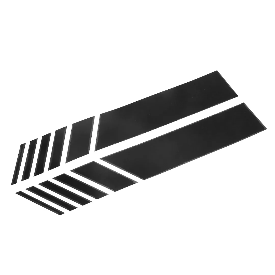 2pcs Car Rear View Side Mirror Body Stripe Sticker Decal DIY Graphic Car Styling Decoration Sticker Strip
