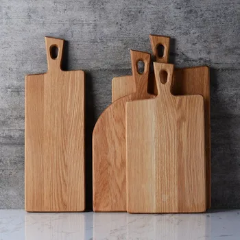 

2018 New Arrival Natural Acacia Wood Bread Chopping Blocks Pizza Cutting Board Food Fruit Plate Baking Tool Kitchen Accessories