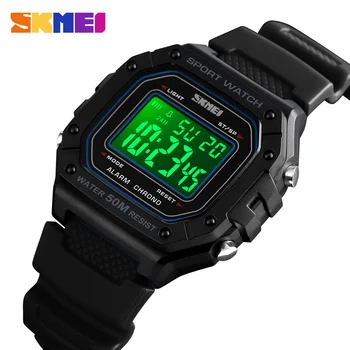 

Men Watch Top Brand Mens Digtial Sport Watches Men Waterproof Military Electronic Wristwatch Male Clock relogio masculino SKMEI