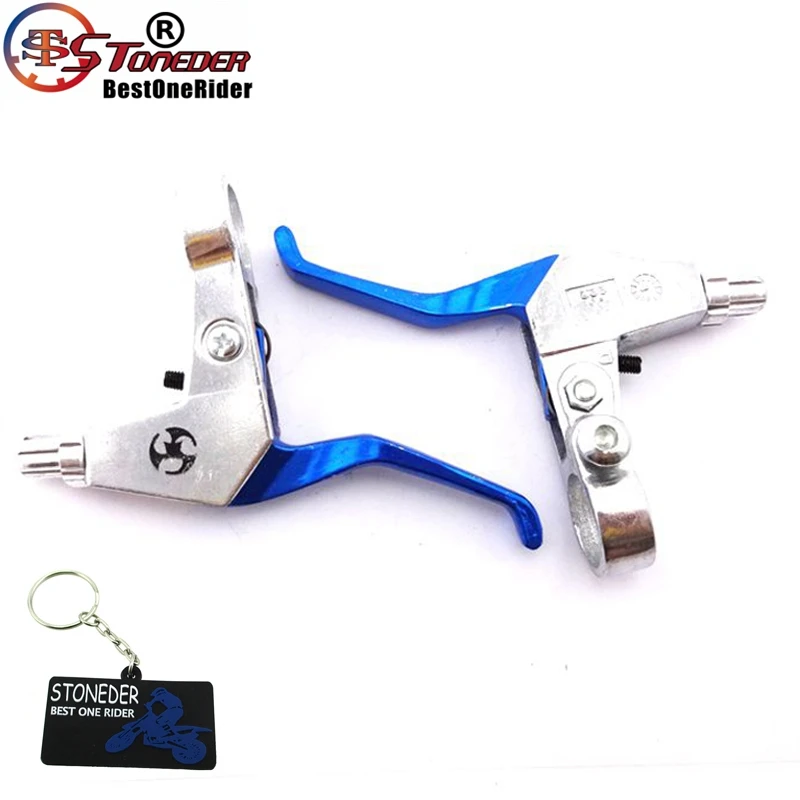 STONEDER 7/8 ''синий Mnimoto правый левый рычаг тормоза для 43cc 47cc 49cc китайский карманный