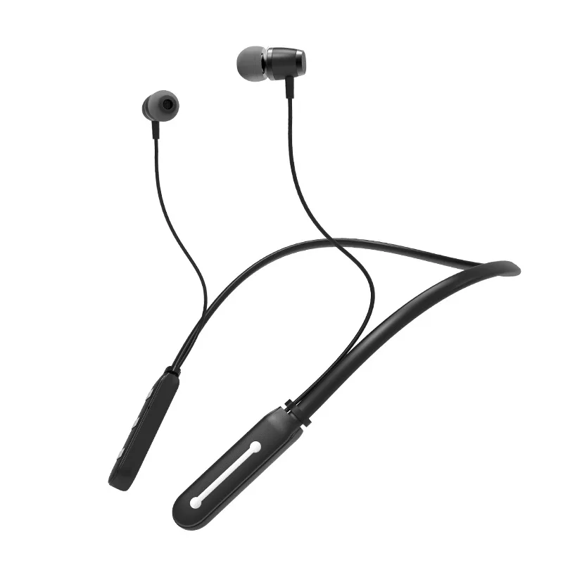 

Bluetooth Earphone Built-in Mic Wireless Lightweight Neckband Sport Headphone earbuds stereo auriculares support TF for phone