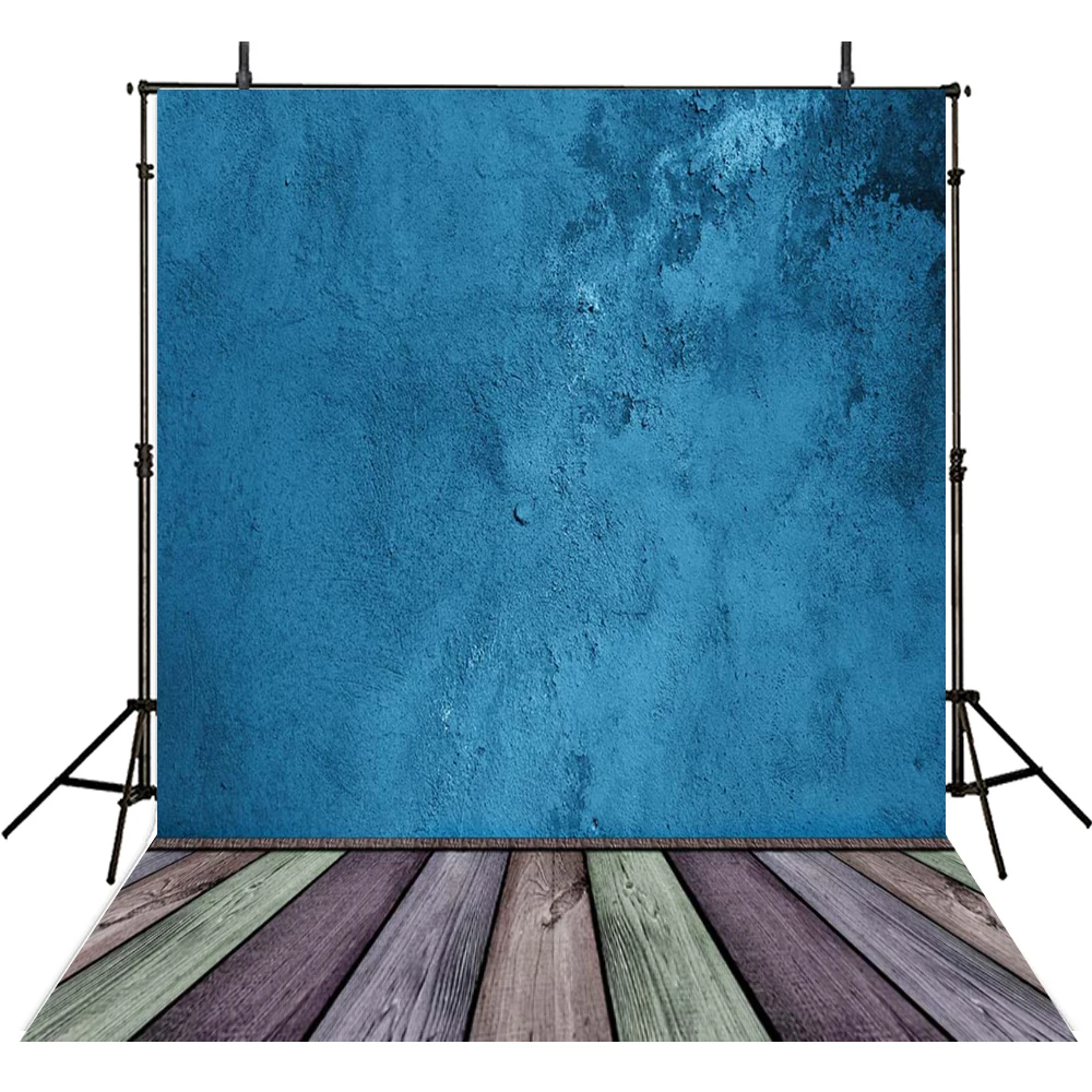 Hot Blue Solid Photography Backdrops Vinyl Backdrop For Photography