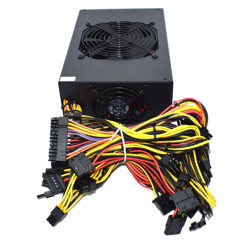 1800 Вт BTC источник питания для R9 380 RX 470 RX480 6 GPU карт ETH ZCASH Mining Gold Power|supply power|1800w power supply |
