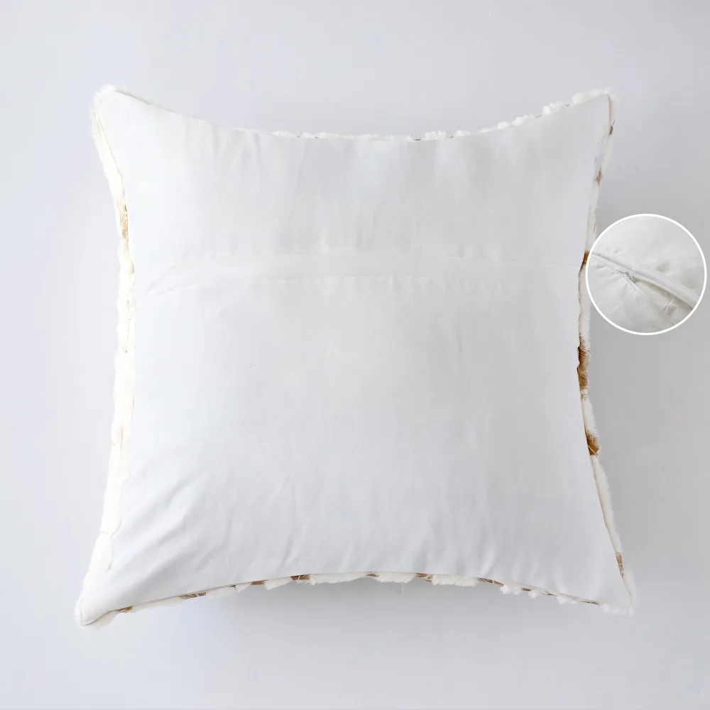 gold throw pillow covers 18x18