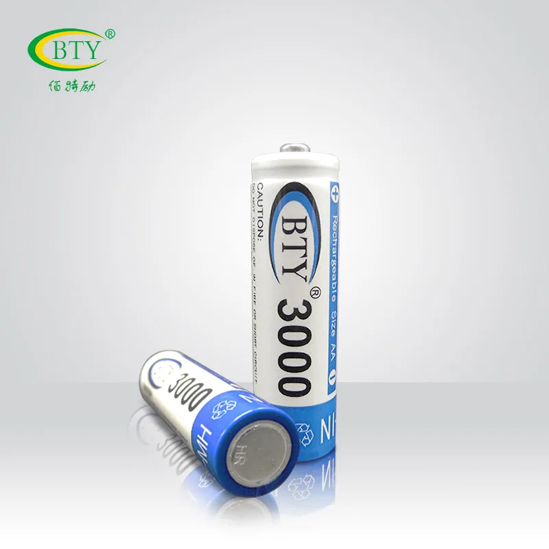 BTY 4 шт. AA 3000 X Ni MH 1 2 V 850mAh перезаряжаемая аккумуляторная батарея с N95 зарядное