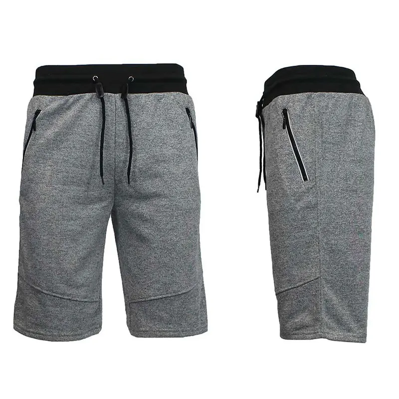 Эластичные повседневные шорты на талии для мужчин; удобные хлопковые спортивные штаны для бега; 4 цвета