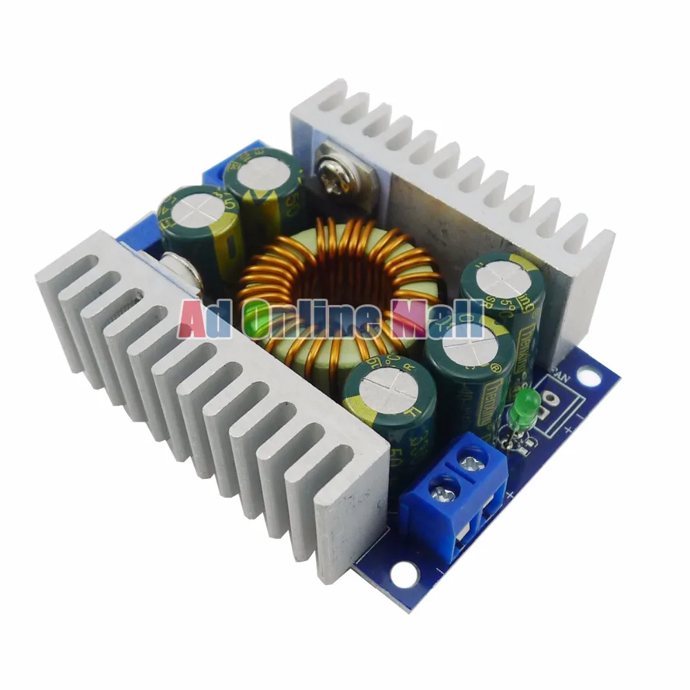 

10PCS/LOT DC Adjustable Voltage Regulator Module DC 4.5-30V to 0.8-30V 12A Buck Converters High Power Step Down Car Power Supply