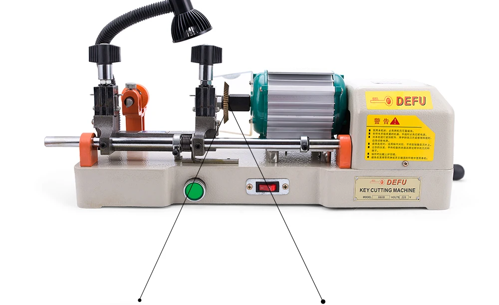 668B автоматическая машина для резки ключей автомобиля с дистанционным управлением 220 В машина для дублирования ключей для изготовления ключи Слесарные Инструменты