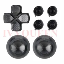 IVYUEEN For Sony PS4 Dualshock 4 Pro Slim Controller Aluminum Alloy Metal Dpad Thumbsticks Buttons Mod Kit Playstation