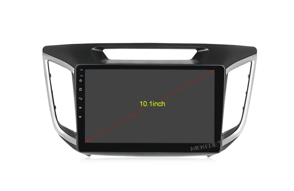 Top MEKEDE 2 Din Android 8.1 1024x600  car dvd Radio multimedia player 4G GPS Navigation For hyundai ix25 creta video Player 5