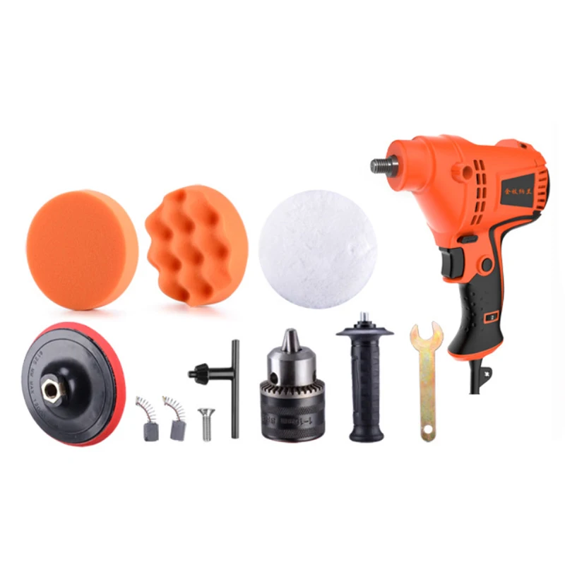 

Car Polishing machine waxing machine Converting hand drill Pistol drill Household sealing machine Car beauty tools 850-3200r/min