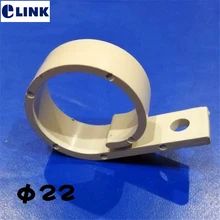 100 шт. кабельный менеджер кольцо Круглый ABS пластик для трос распределительной коробки управления для сетевого шкафа белый диаметр 20 мм ELINK