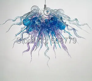 Price Free Shipping New Arrival Cheap Blown Glass LED Modern Chandelier