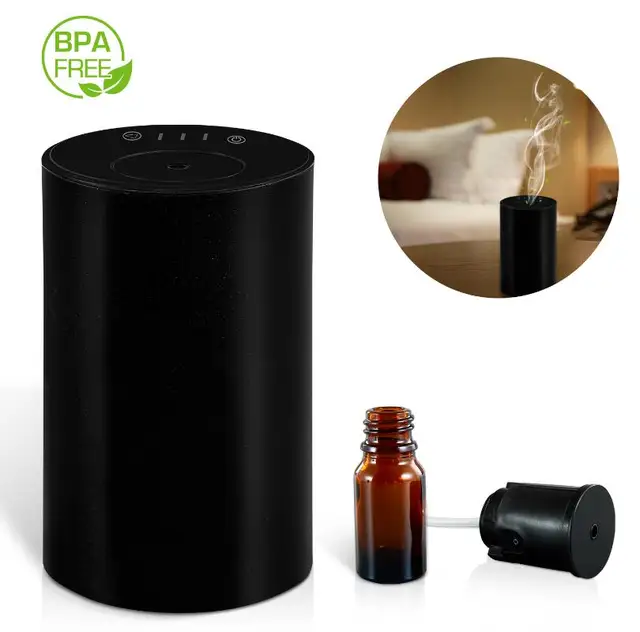 Waterless & Wireless Essential Oil Nebulizing Car Aromatherapy Diffuser