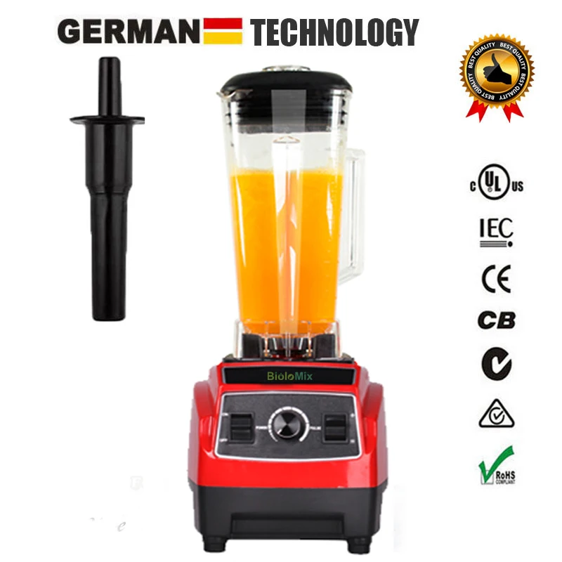 

RU ONLY 3HP 2200W BPA Free 2L Commercial Grade High Power Blender Mixer Juicer Kitchen Food Processor Ice Smoothie Fruit