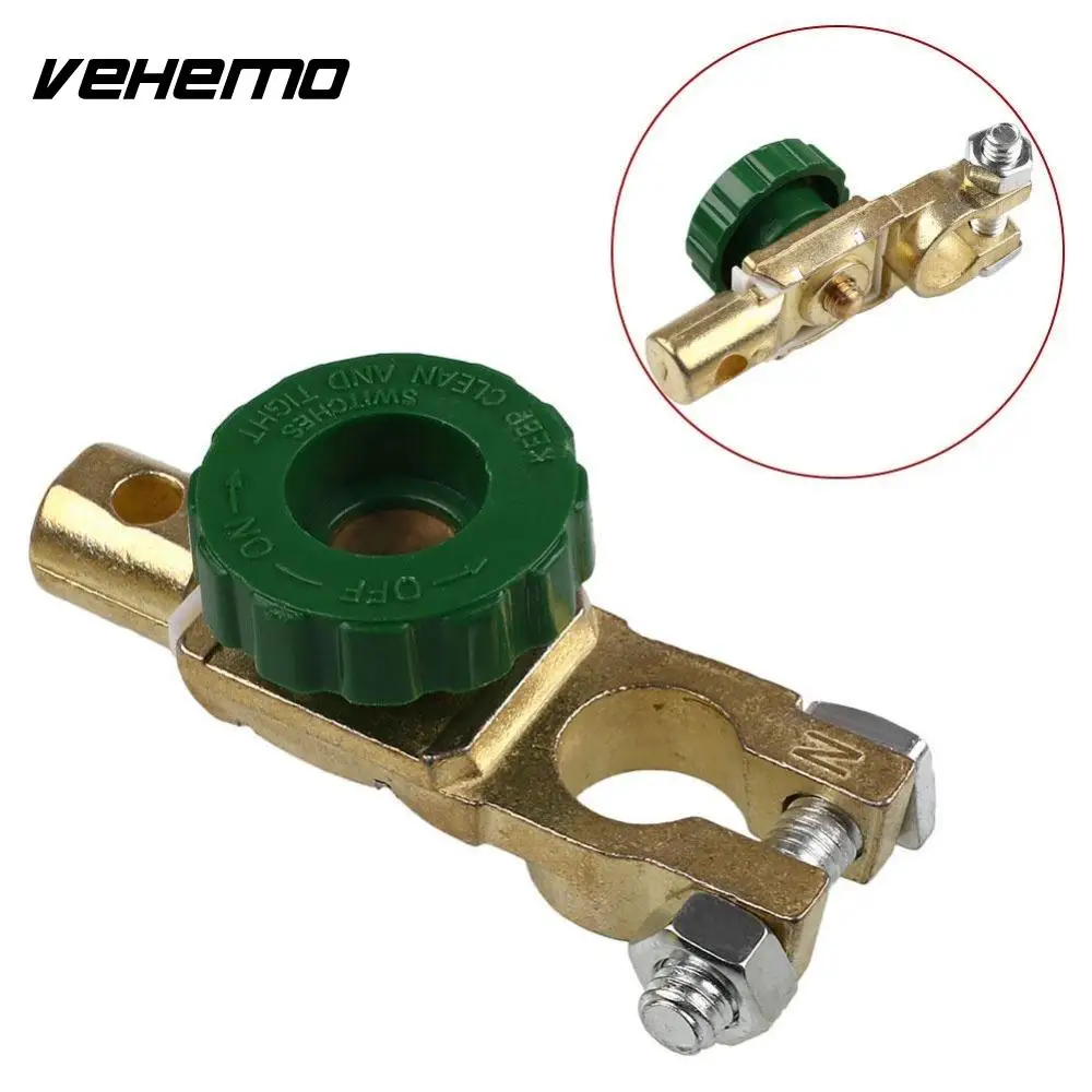 

Vehemo Car Accessories Battery Terminal Link Switch Quick Cut-off Disconnect Isolator Switch Car Truck Auto Vehicle Parts