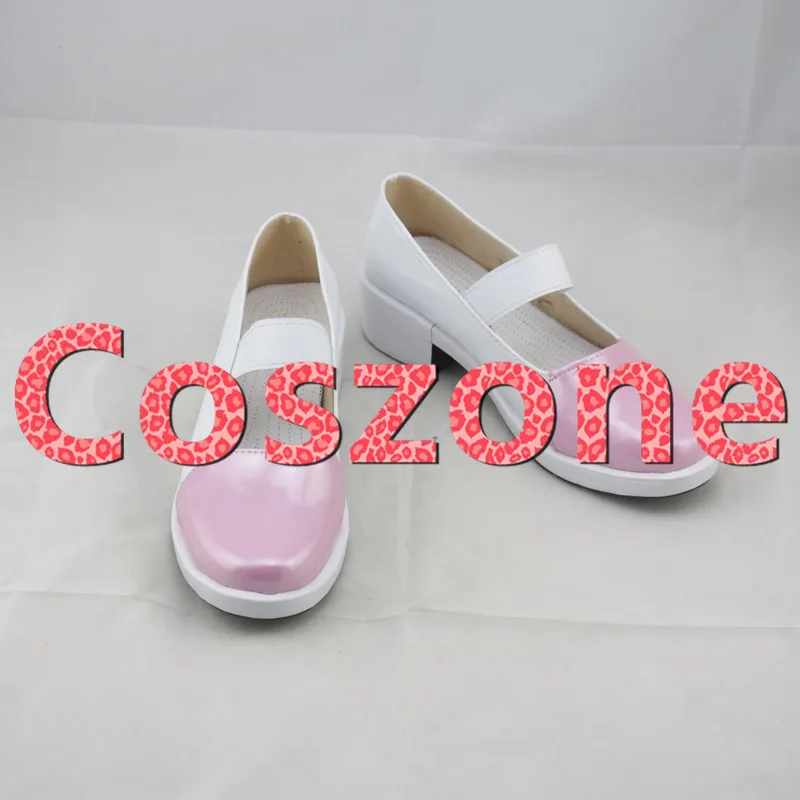 Doki Doki Literature Club! Game Cosplay Shoes DDLC Monika Pink Kawaii