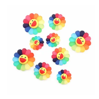 

CCINEE 1PCS Smiley Sun Flower For DIY Micro Landscape Material Resin Accessories