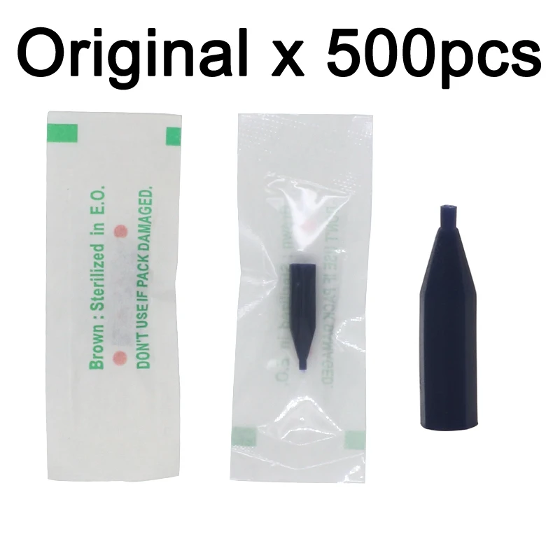 500 шт 1R/2R/3R индивидуальная упаковка гигантские кончики Иглы для татуировки от