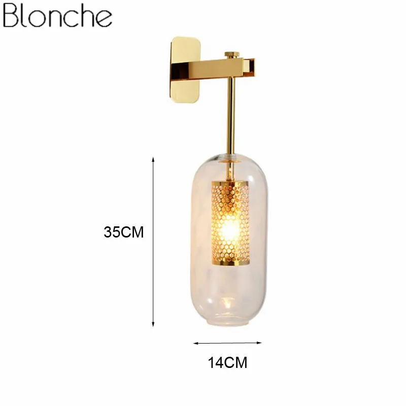 Preise Post moderne Glas Wand Lichter Lampe Nordic Led Wand Leuchte für Bad Schlafzimmer Home Leuchten Küche Lampe Leuchte e14