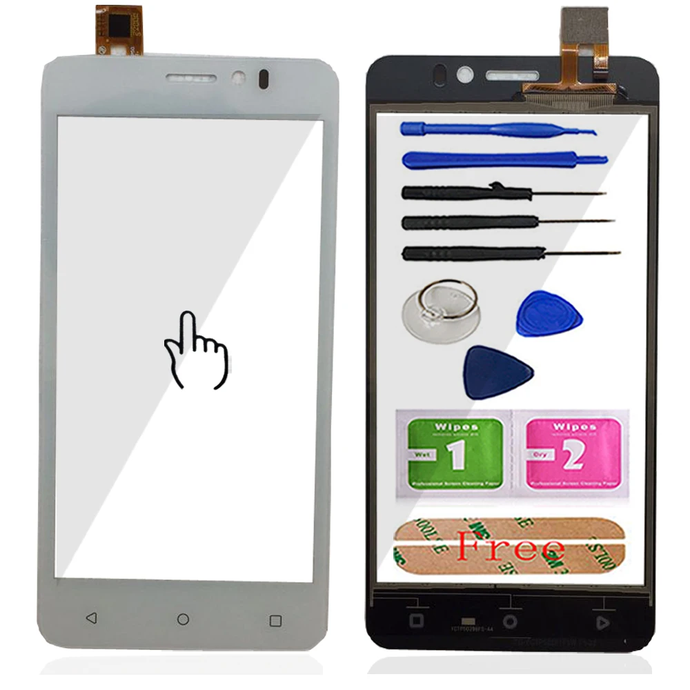 

Touch Glass For Prestigio Muze K5 PSP5509 PSP 5509 DUO Touch Screen Glass Digitizer Panel Sensor 5.0'' Mobile Tools Adhesive