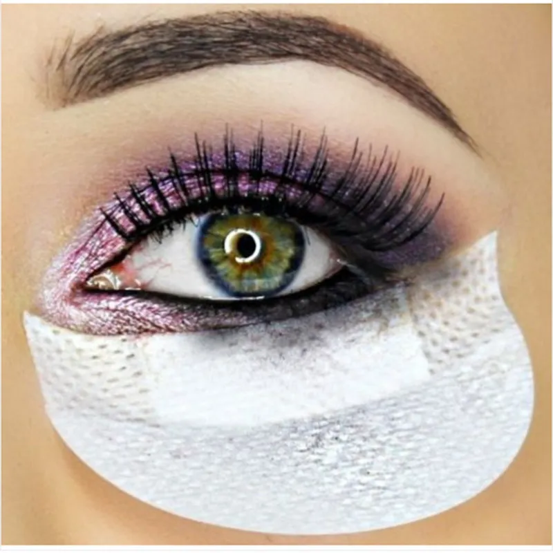 

25PAIR lot 50pcs eyelashes Shield Under Pad Eyelash Extensions Patch Multifunction Beauty Eye Lip Make Up Disposable Eyeshadow