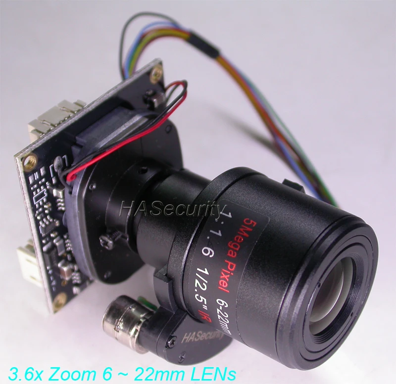 6 22 мм моторизованный зум и фокус объектива AHD/TVI/CVI/CVBS 1/2. 8 &quotSony Exmor STARVIS IMX291 NVP2441