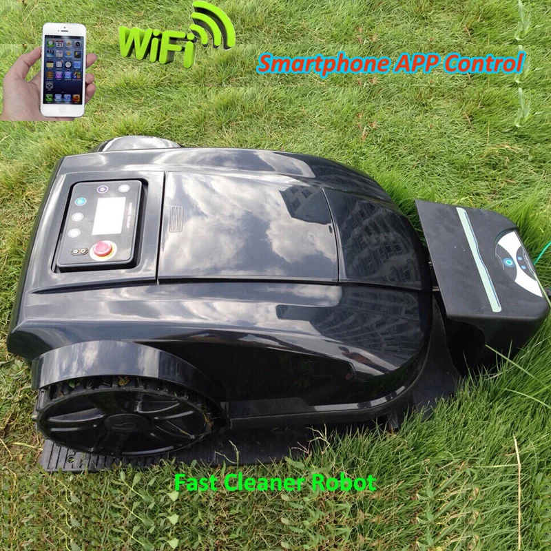 

Black Color Automatic Robot Lawn Mower With Subarea Funciton,Password,Anti theft,Range Function,Auto Recharged