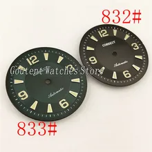 33,5 мм Corgeut мужской циферблат подходит ETA 2836 ETA2836 Miyota 82 серии Move men t
