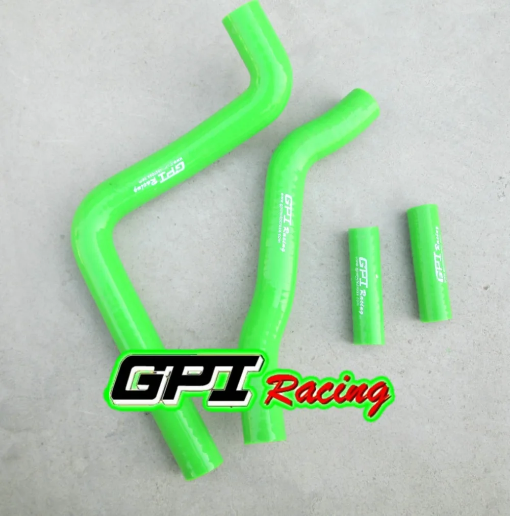 

High performance silicone radiator hose FOR KAWASAKI KX250 KX 250 2004 2005 2006 2007 04 05 06 07 GREEN