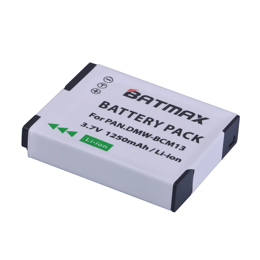 Батарея Batmax 4Pcs DMW BCM13 DMWBCM13 для Panasonic Lumix ZS40 TZ60 ZS45 TZ57 ZS50 TZ70 ZS27 TZ37 и TZ41|lumix battery|battery