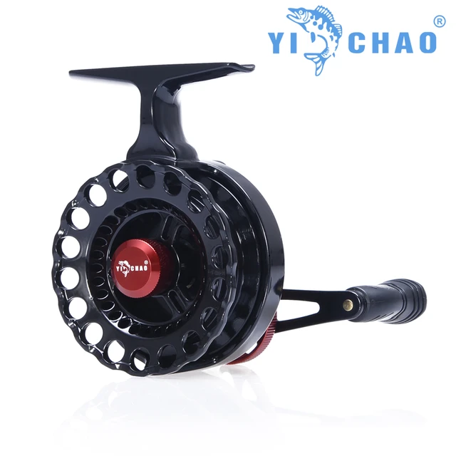 YiChao-Left and Right Hand Fly Fishing Reel, Ice Fishing Reel, Fly