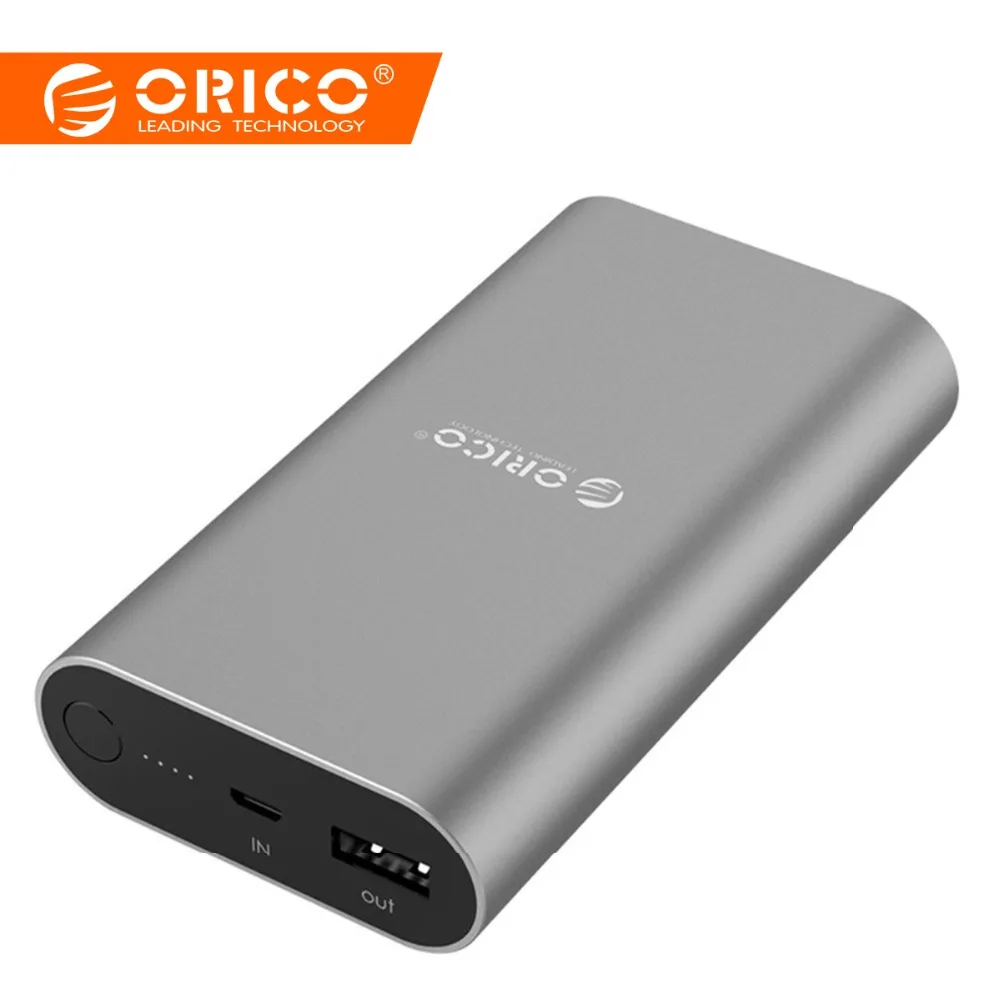 

ORICO 20000mAh 3 USB Power Bank External Battery Portable Mobile Backup Bank Charger for Android iPhones with Flashlight - White