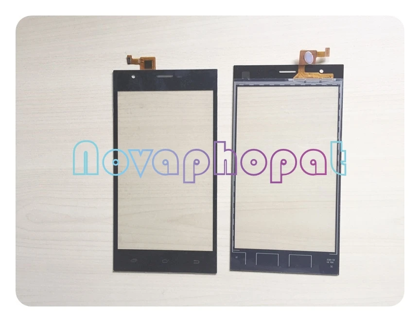 

Novaphopat Black Touchscreen For Nomi i503 Touch screen digitizer Sensor screen Touchpad Replacement + tracking