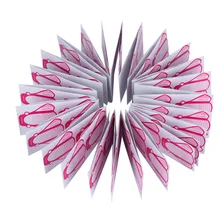 100pcs/set Nail Art Extension Sticker Guide Nail Form Adhesive Paper Professional Nail Tools Gel Nail Polish Curl Tips For Women