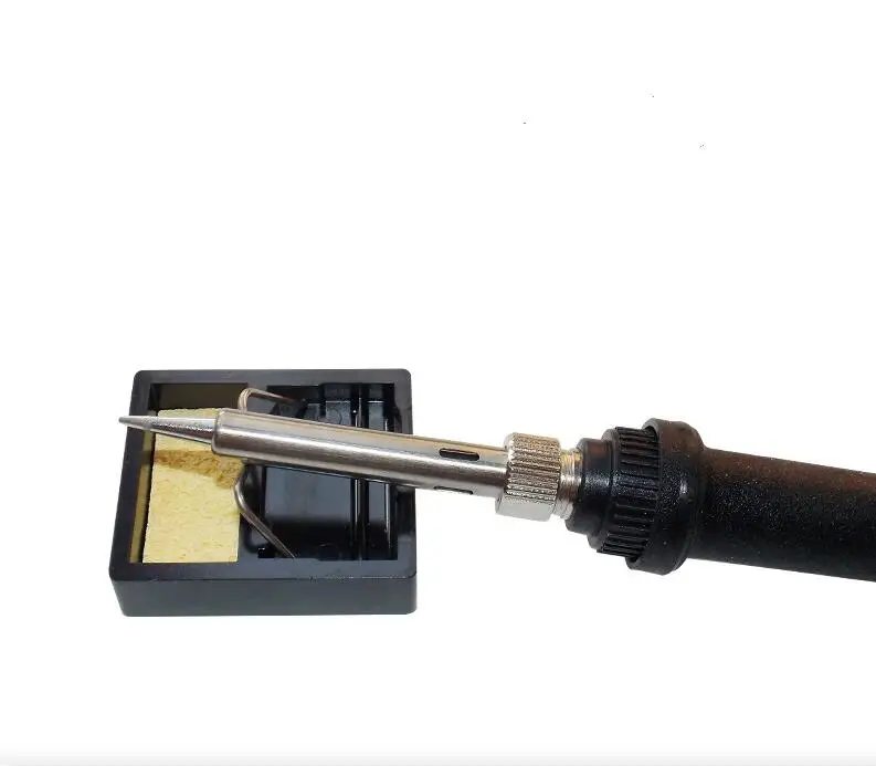  Soldering Iron Stand Holder With Solder Sponge Mini  (1)