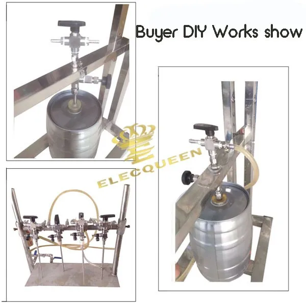 Устройство для розлива пива под давлением из нержавеющей стали, новейшее оборудование для розлива пивоваренного пивоварения, СО2 набор
