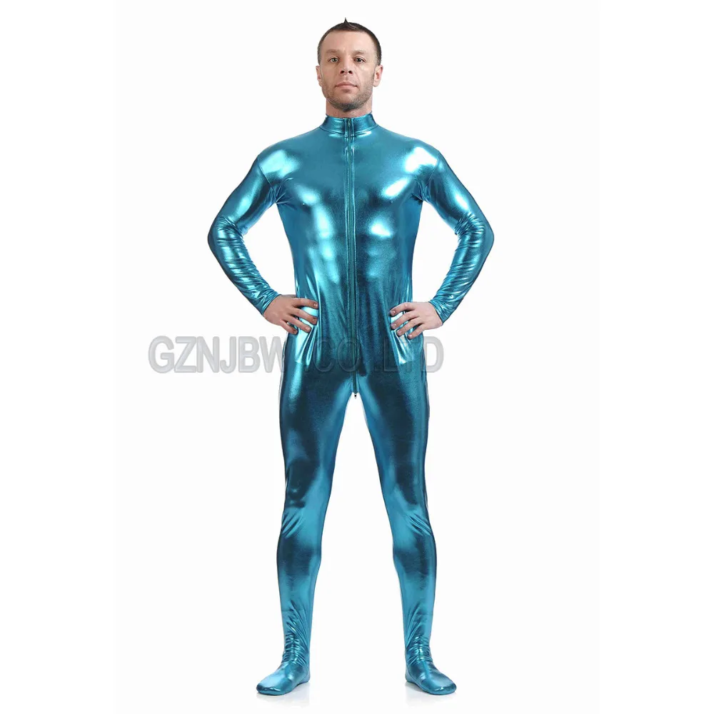 Костюм для косплея Zentai из искусственной кожи взрослых костюм Хэллоуина с