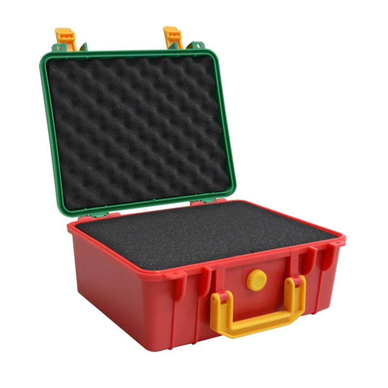 

Portable Safety Instrument Tool Box ABS Plastic storage Toolbox suitcase Sealed Tool case box